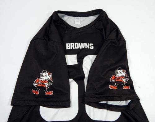 Cleveland Browns 56 Igra Rabljena dresa za vježbanje smeđeg vežbanja BROWNX XL DP45244 - Neincign NFL igra rabljeni dresovi