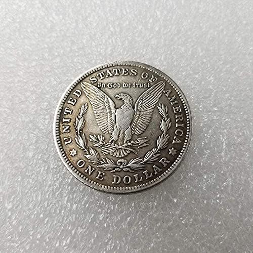 1888. lubanje lubanje srebrni kovanica morgan srebrni dolar srebrni okrugli kopiranje poklon za njega