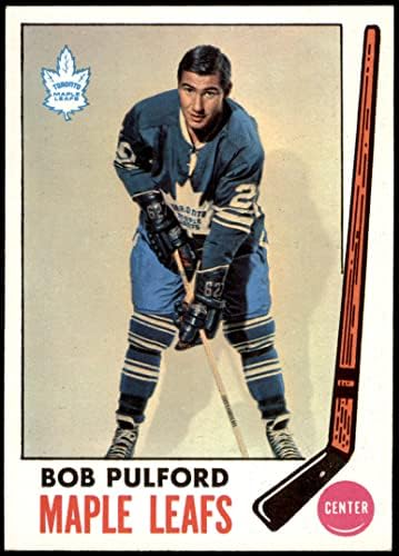 1969 TOPPS 53 Bob Pulford Toronto javorov list ex / mt + javorov list