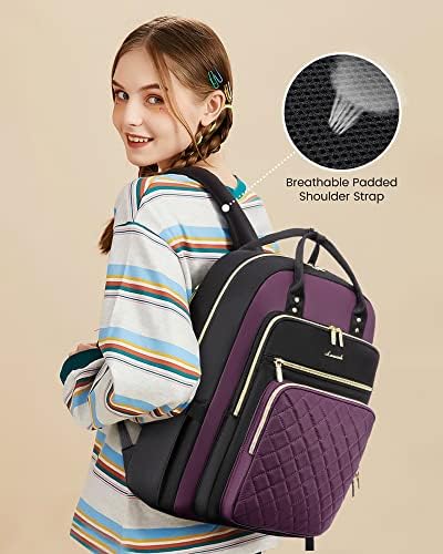 LOVEVOOK ruksak za Laptop za žene, vodootporni putni radni ruksaci torbica elegantna Računarska torba za medicinske sestre na Fakultetu