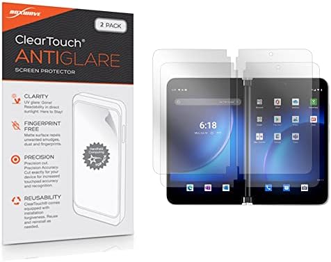 Boxwave zaštitnik ekrana kompatibilan sa Microsoft Surface Duo 2 5G-ClearTouch Anti-Glare, Anti-Fingerprint mat film Skin za Microsoft