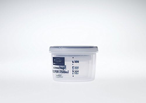 Lustroware hermetički vijčane gornje posude za hranu sa mjernim oznakama / bez BPA | mikrovalna pećnica i perilica posuđa