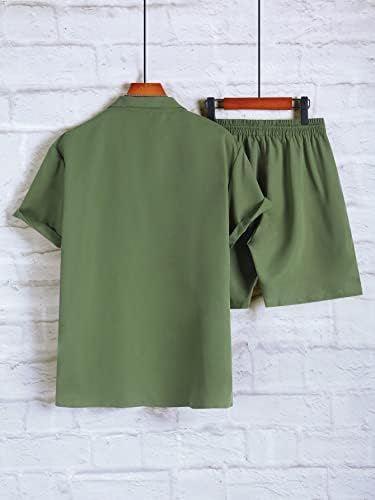 FIOXA Dvije komadne odjeće za muškarce Muške majice i kratke hlače