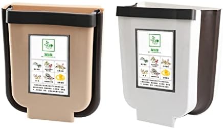 Sklopivi viseći kuhinjski otpad, kuhinjski sklopivi kantu za smeće 9L Kapacitet jednostavan za instaliranje multifunkcije za ured