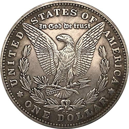 Replika Komemorativni novčići novčića American Morgan Wanderer Coin 1890 Handicraft kolekcija ukras kuća za rukotvorine suvenir poklon