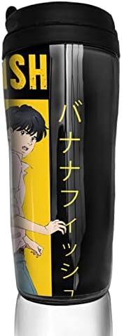 Anime banana riblje pepeo lynx šalica za kafu Termos krig dvostruki zidni vakuum izolirani bočice Prijenosni tumbleri Putne torbe