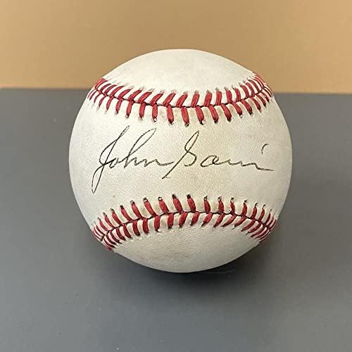 Braves John Sain Milwaukee potpisao je Oal B Brown Baseball Auto sa hologramom za b & e - autogramirane bejzbol