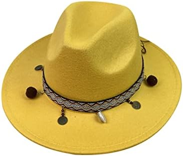 Slamke kape za žene Ljetna krema za sunčanje slamdeni šešir, ležerne sunčeve šešire za otkotrljaju široku obodu za odmor na otvorenom