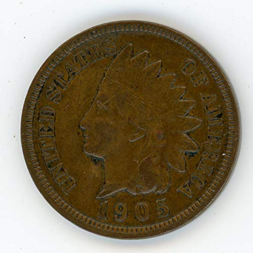 1905 Indijski glavni cent VF-30