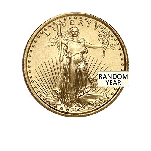 1986 - PREDSTAVLJAN 1/10 oz Američki zlatni orao Coin Sjajno neobično u klima uređaju sa certifikatom o autentičnosti Coinfolio $