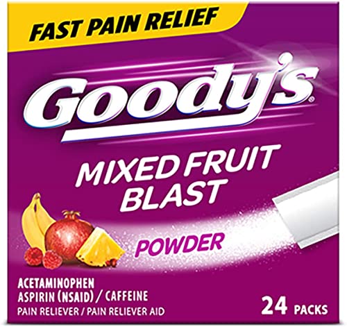 Goody's Headache Powder, Mixed Fruit Blast, 24 Count by Goody's