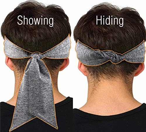 Elv kravata za glavu sportska traka za glavu 3 paketa Dry Fit Sweatband za trčanje, vježbanje, Crossfit, jogu, košarku, tenis, atletiku